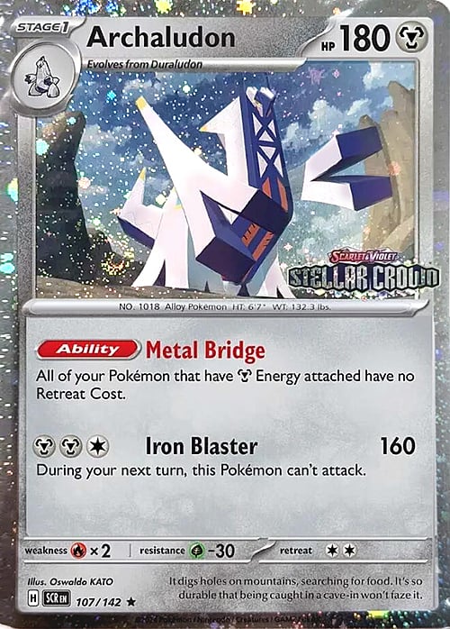 Archaludon Card Front