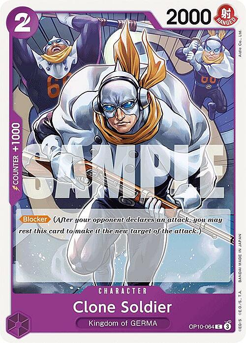 Clone Soldier Card Front
