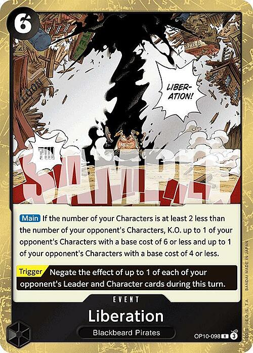 Liberation Card Front