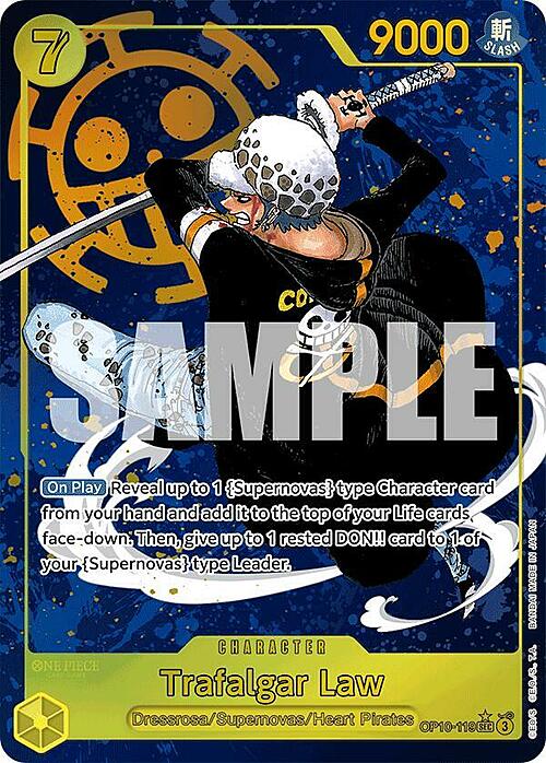 Trafalgar Law Card Front