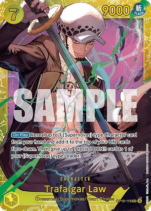 Trafalgar Law Card Front