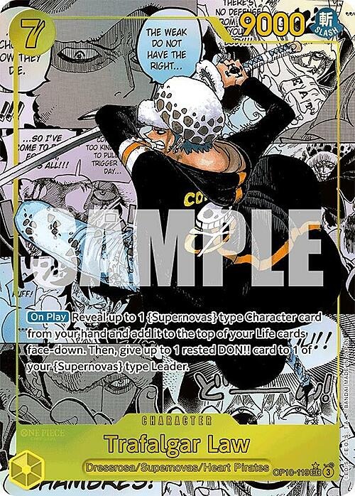 Trafalgar Law Card Front