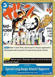 Special Long-Range Attack!! Bagworm OP10-061