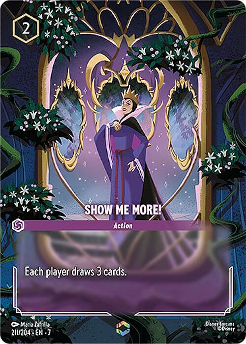 Show Me More! Card Front