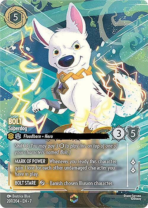 Bolt - Superdog Card Front