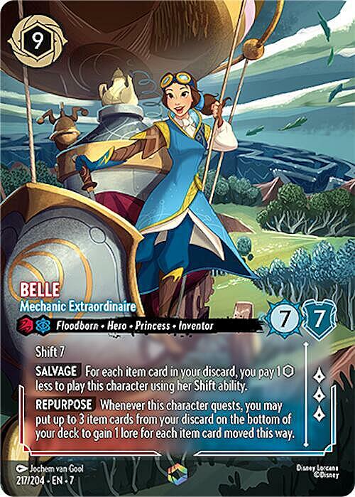 Belle - Mechanic Extraordinaire Card Front