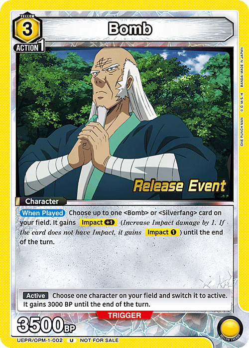 Bomb Card Front