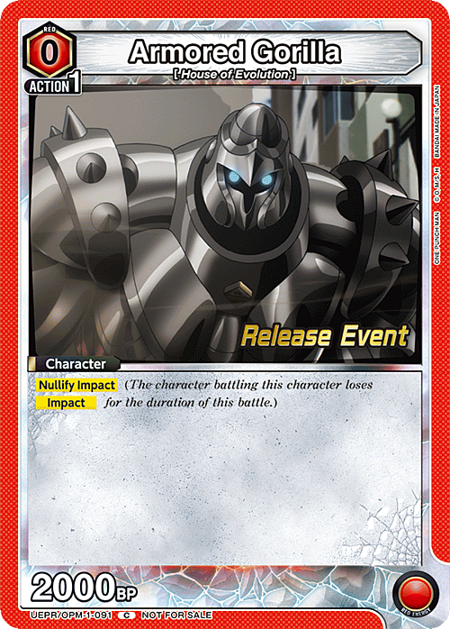 Armored Gorilla Card Front