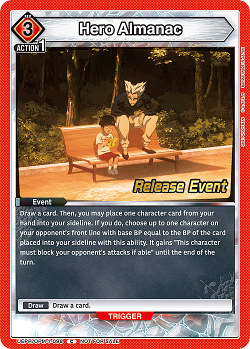 Hero Almanac Card Front