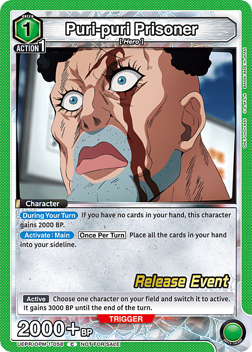 Puri-puri Prisoner Card Front