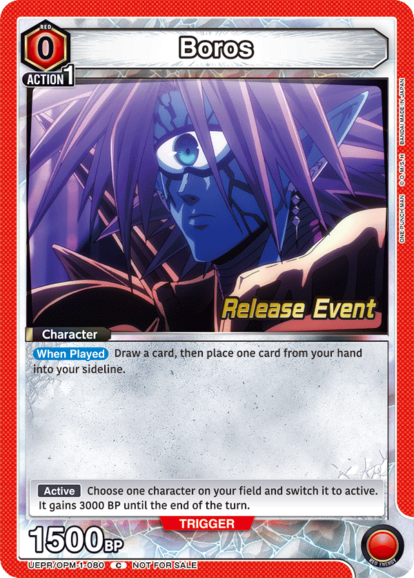 Boros One Punch Man Release Event Promos Union Arena CardTrader - Main Image