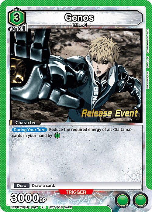 Genos Card Front