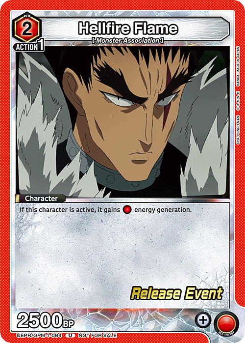 Hellfire Flame Card Front