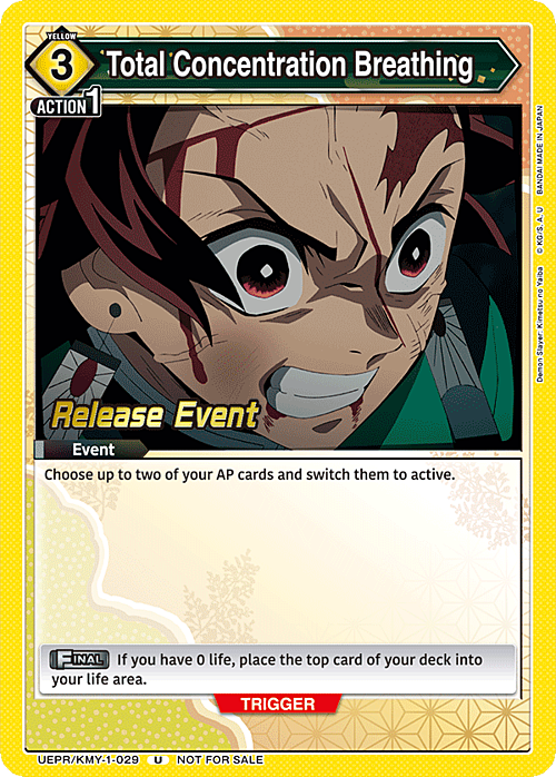 Total Concentration Breathing Card Front