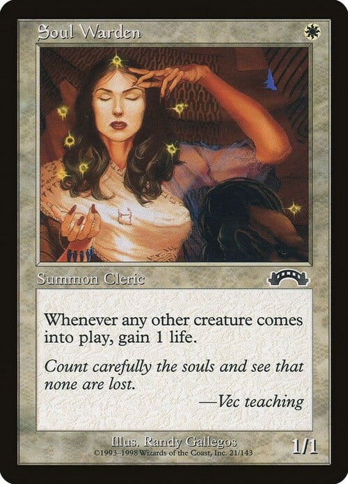 Soul Warden Card Front