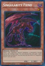 Singularity Fiend · Secret Rare 042sec