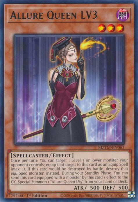 Allure Queen LV3 Card Front