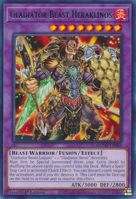 Gladiator Beast Heraklinos Card Front