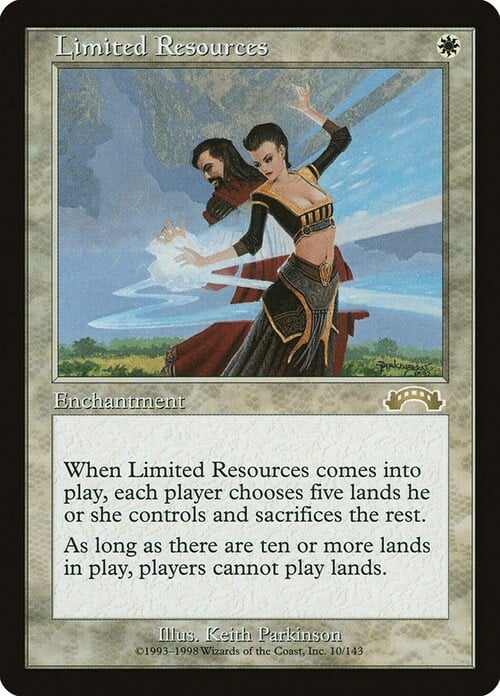 Risorse Limitate Card Front