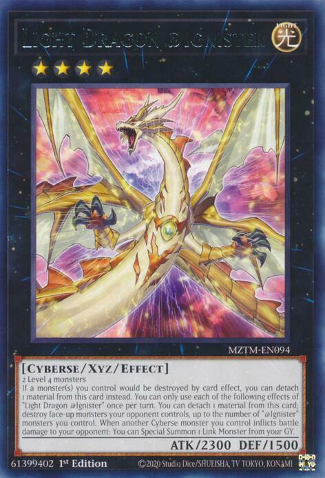 Light Dragon @Ignister Card Front