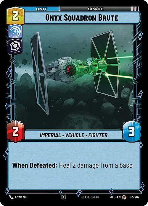 Onyx Squadron Brute Card Front