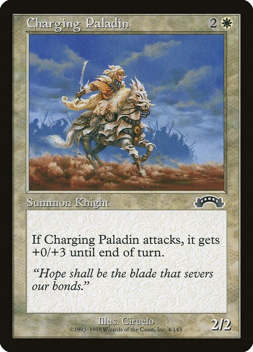 Paladino in Carica Card Front