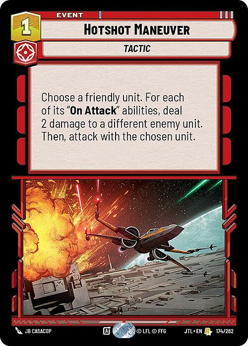 Hotshot Maneuver Card Front