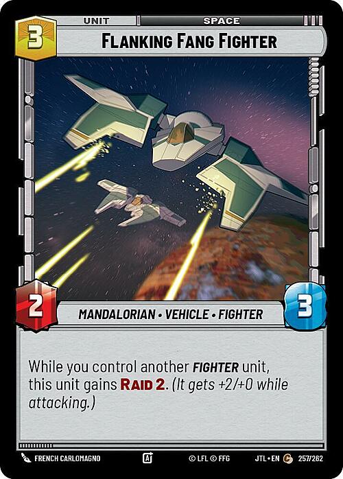 Flanking Fang Fighter Card Front