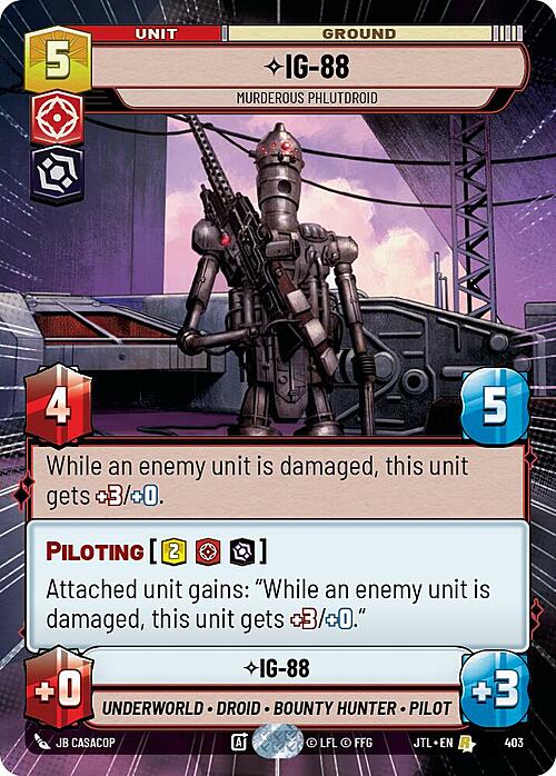 IG-88 - Murderous Phlutdroid Card Front