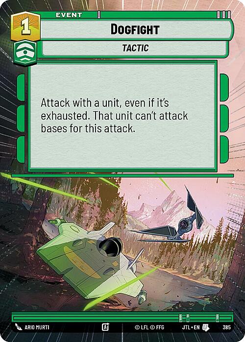 Dogfight Card Front