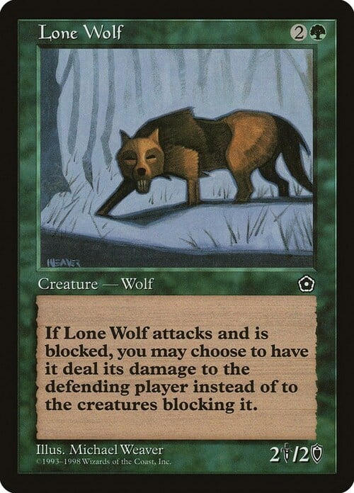 Lone Wolf Card Front