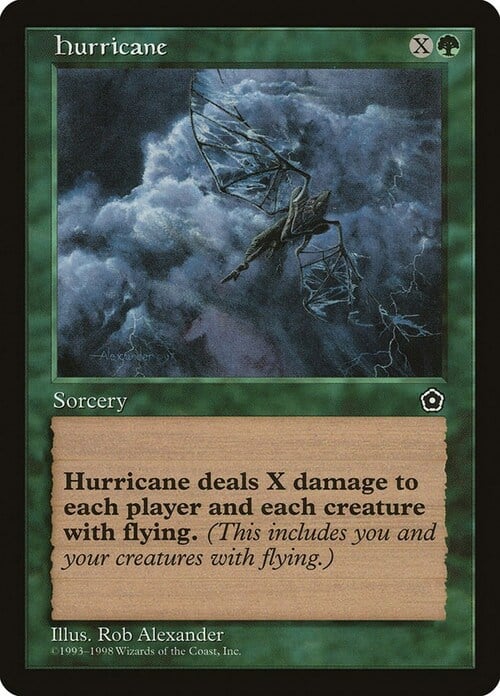 Hurricane Card Front