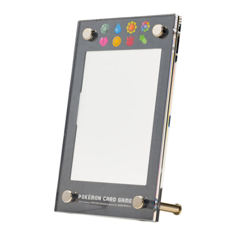 Gym Badges Red & Green Display Frame