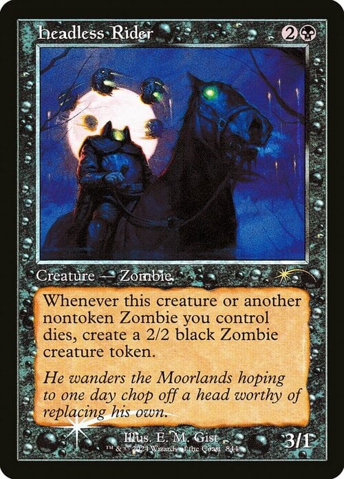 Headless Rider Card Front