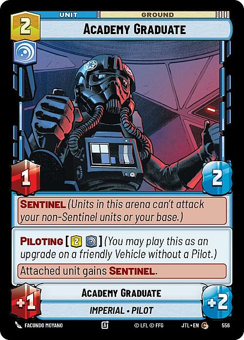 Academy Graduate Card Front