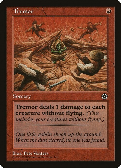 Tremor Card Front