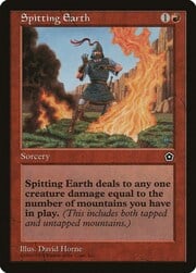Spitting Earth 116