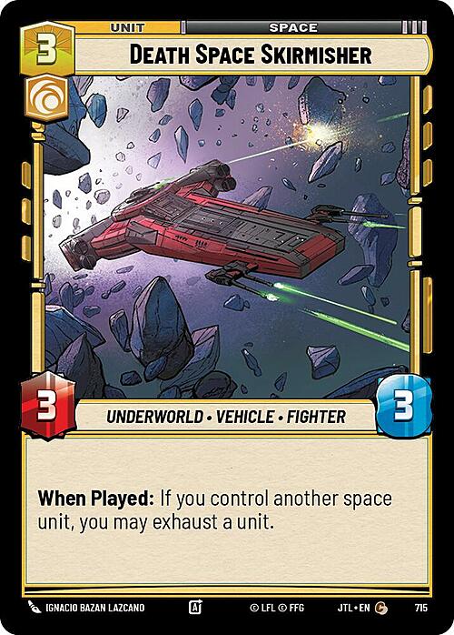 Death Space Skirmisher Card Front