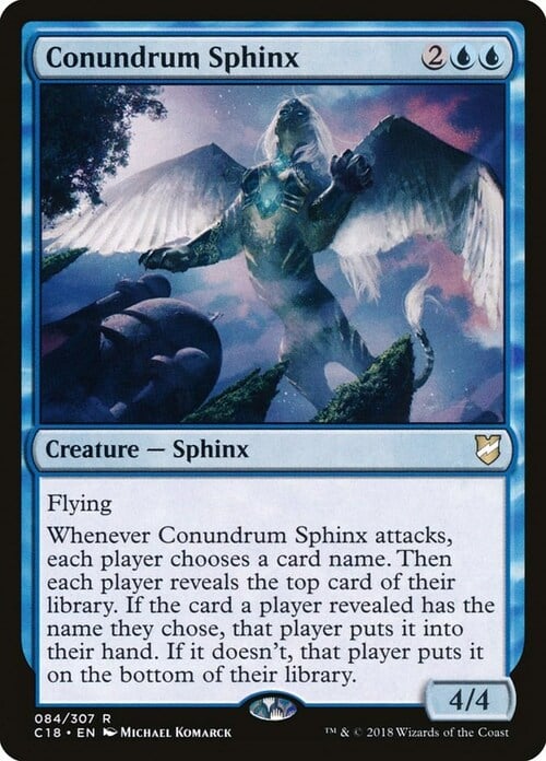 Conundrum Sphinx Card Front
