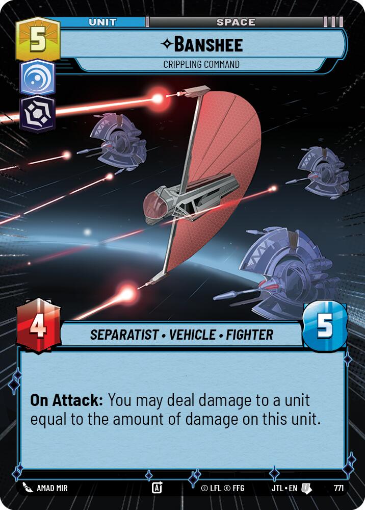 Spped Variant Banshee - Crippling Command Jump to Lightspeed Variants | Star Wars ...