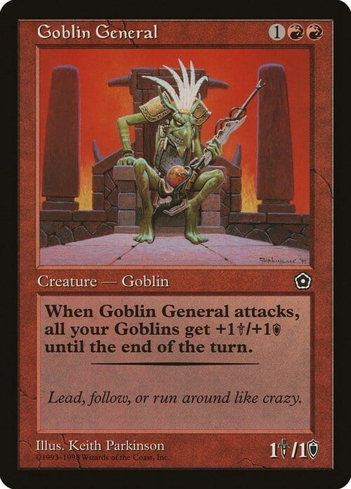 Generale dei Goblin Card Front