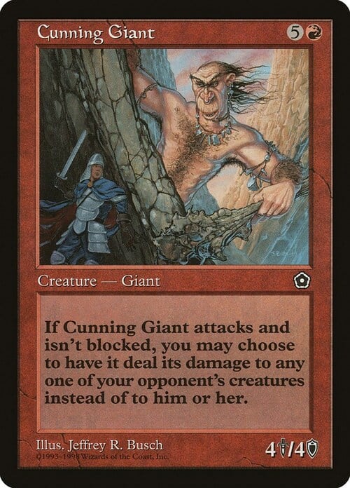 Cunning Giant Card Front