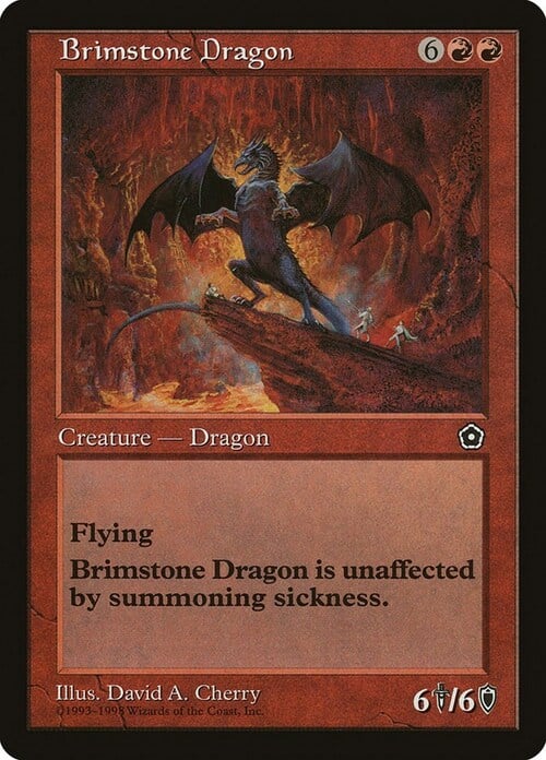 Brimstone Dragon Card Front