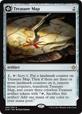 Treasure Map // Treasure Cove Card Front