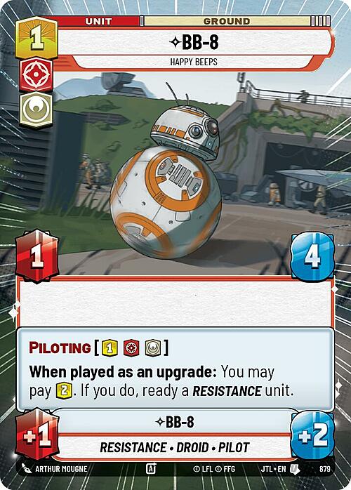 BB-8 - Happy Beeps Card Front