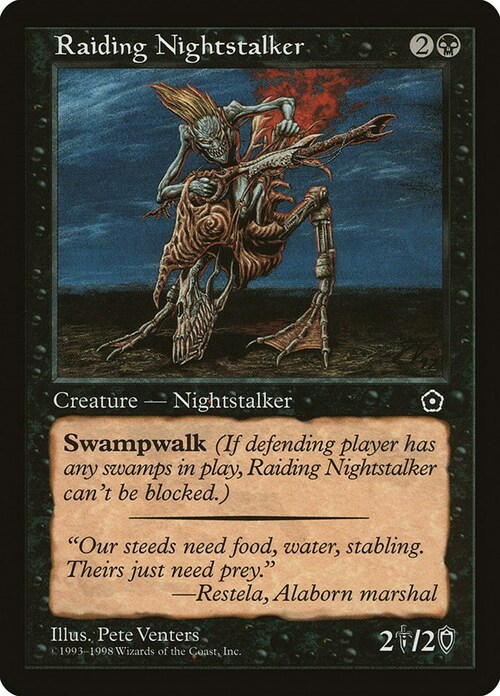Raiding Nightstalker Card Front