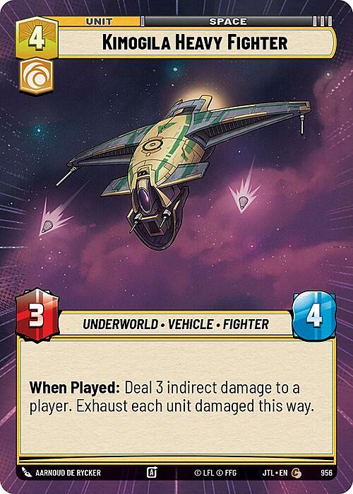 Kimogila Heavy Fighter Card Front