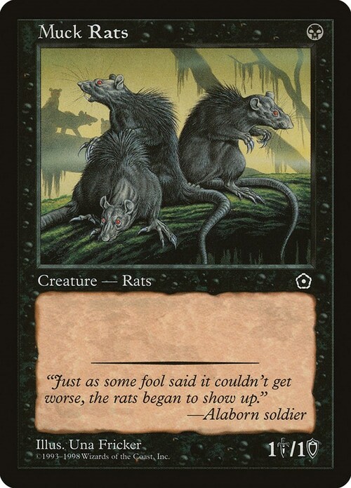 Muck Rats Card Front