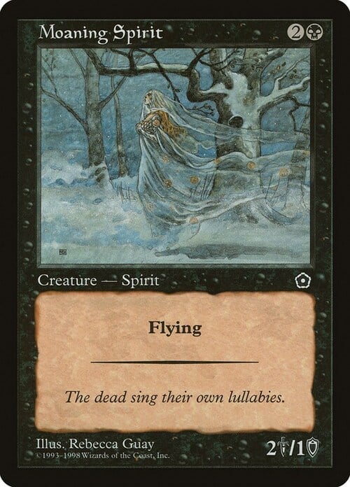 Moaning Spirit Card Front