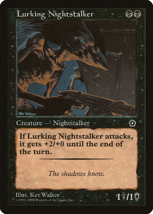 Lurking Nightstalker Card Front